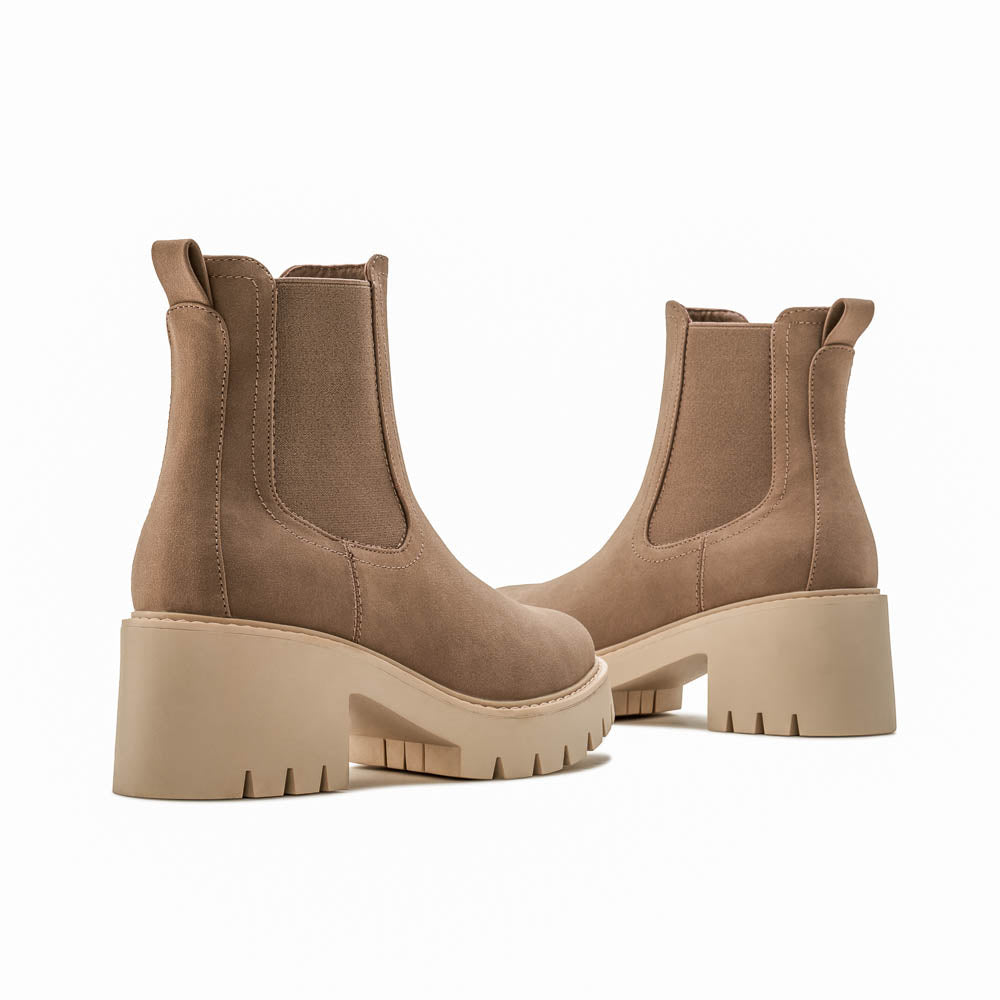 119299-25-JADE-01-Jade-Women's Fashion Light Boots-Yellow-Yellow Shoes