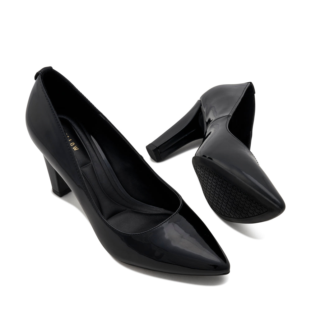 119317-02-GLORIA-01-GLORIA-Women's High Heel Shoes-Yellow-Yellow Shoes