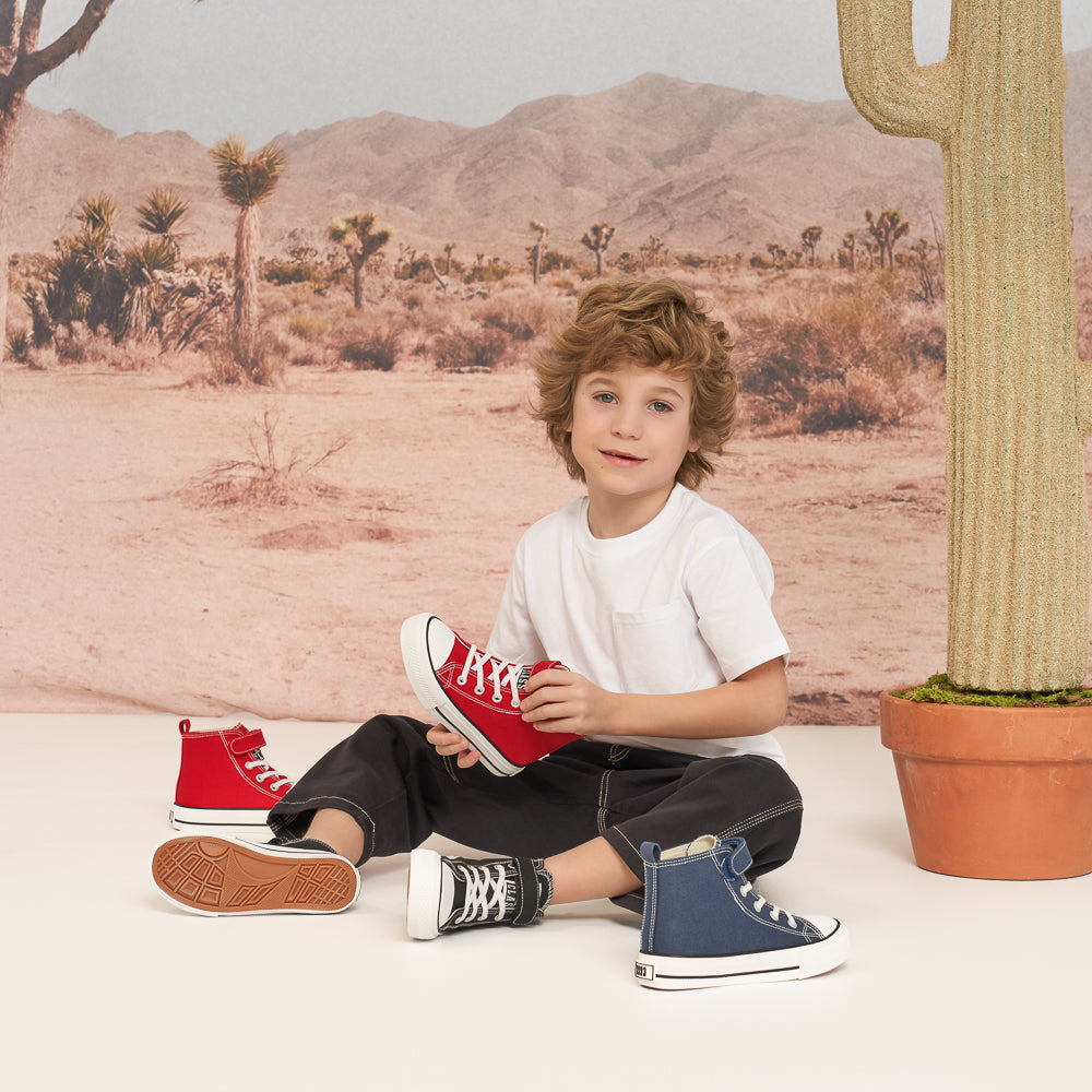 Yellow Shoes | Toddler Kids Athletic Shoes | 1993 TDLR-G HIGH | 119361-55-1993_TDLR_G_HIGH-233-1993 TDLR-G HIGH-Toddler Kids Athletic Shoes-Yellow-Yellow Shoes