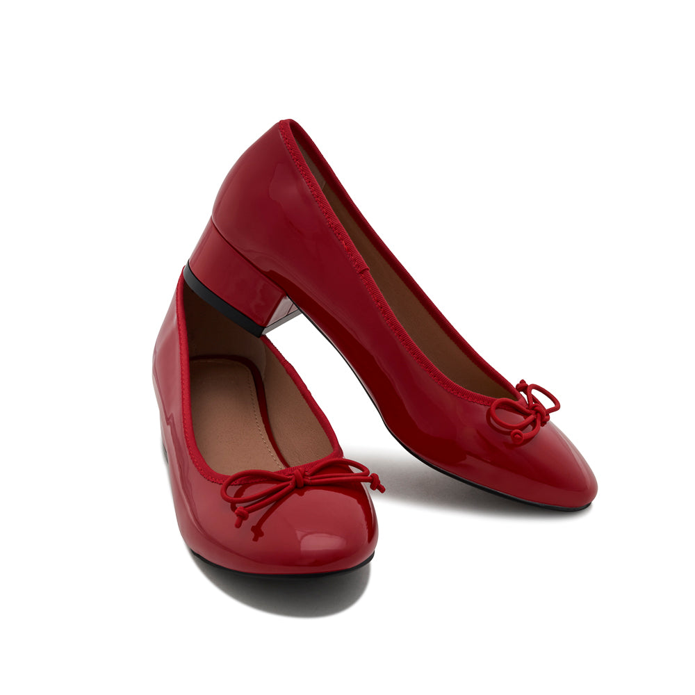 Yellow Shoes | Womens-Shoes-Dress-Heels-Low | Cecilia |