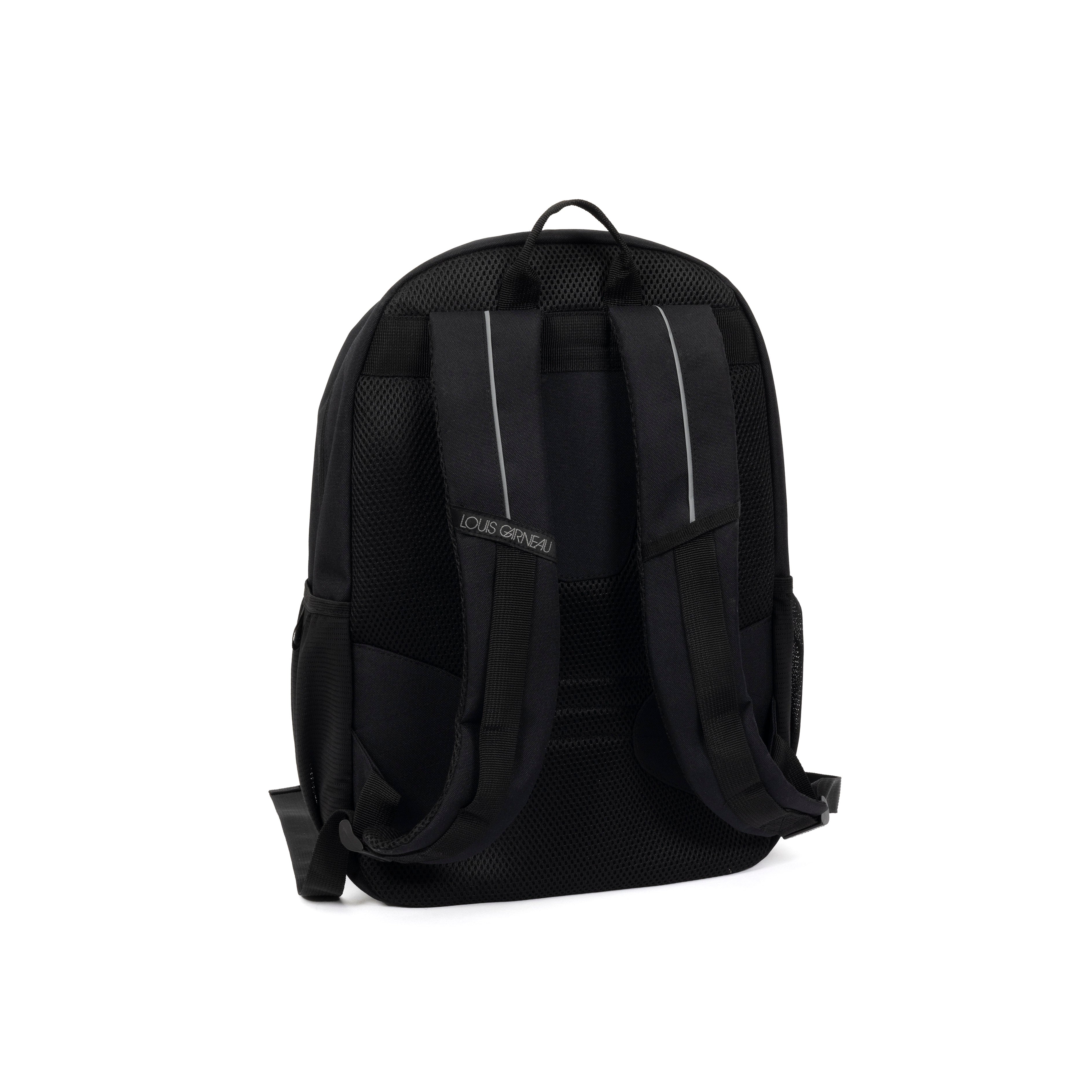 Yellow Shoes | Kids Backpacks | Accessories | LOUIS GARNEAU | SAC à DOS NOIR ET GRIS | 119670-15-LGNOIRETGRISSACADOS-02-LOUIS GARNEAU | BLACK AND GREY BACKPACK-Kids Backpacks | Accessories-Louis Garneau-Yellow Shoes