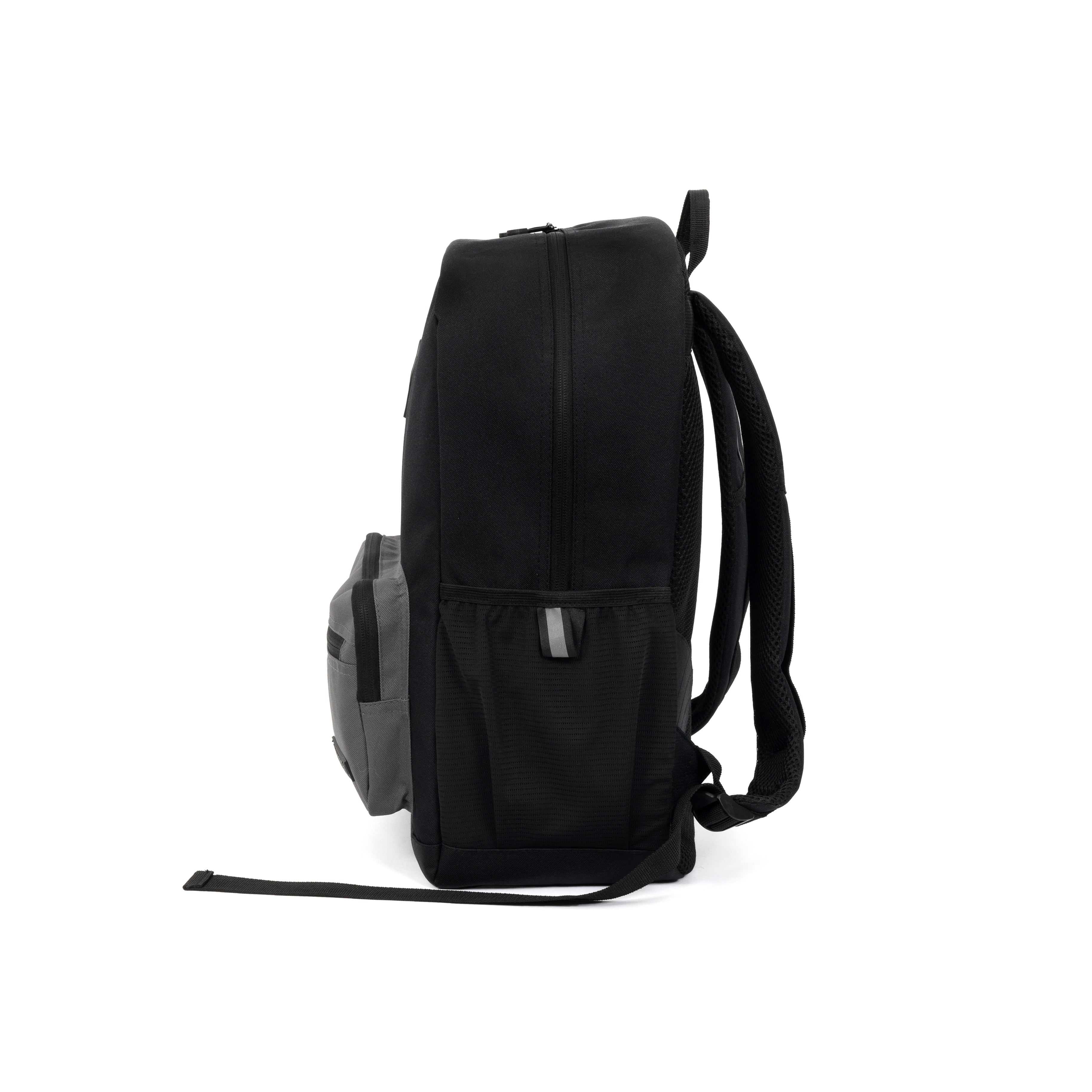 Yellow Shoes | Kids Backpacks | Accessories | LOUIS GARNEAU | SAC à DOS NOIR ET GRIS | 119670-15-LGNOIRETGRISSACADOS-03-LOUIS GARNEAU | BLACK AND GREY BACKPACK-Kids Backpacks | Accessories-Louis Garneau-Yellow Shoes