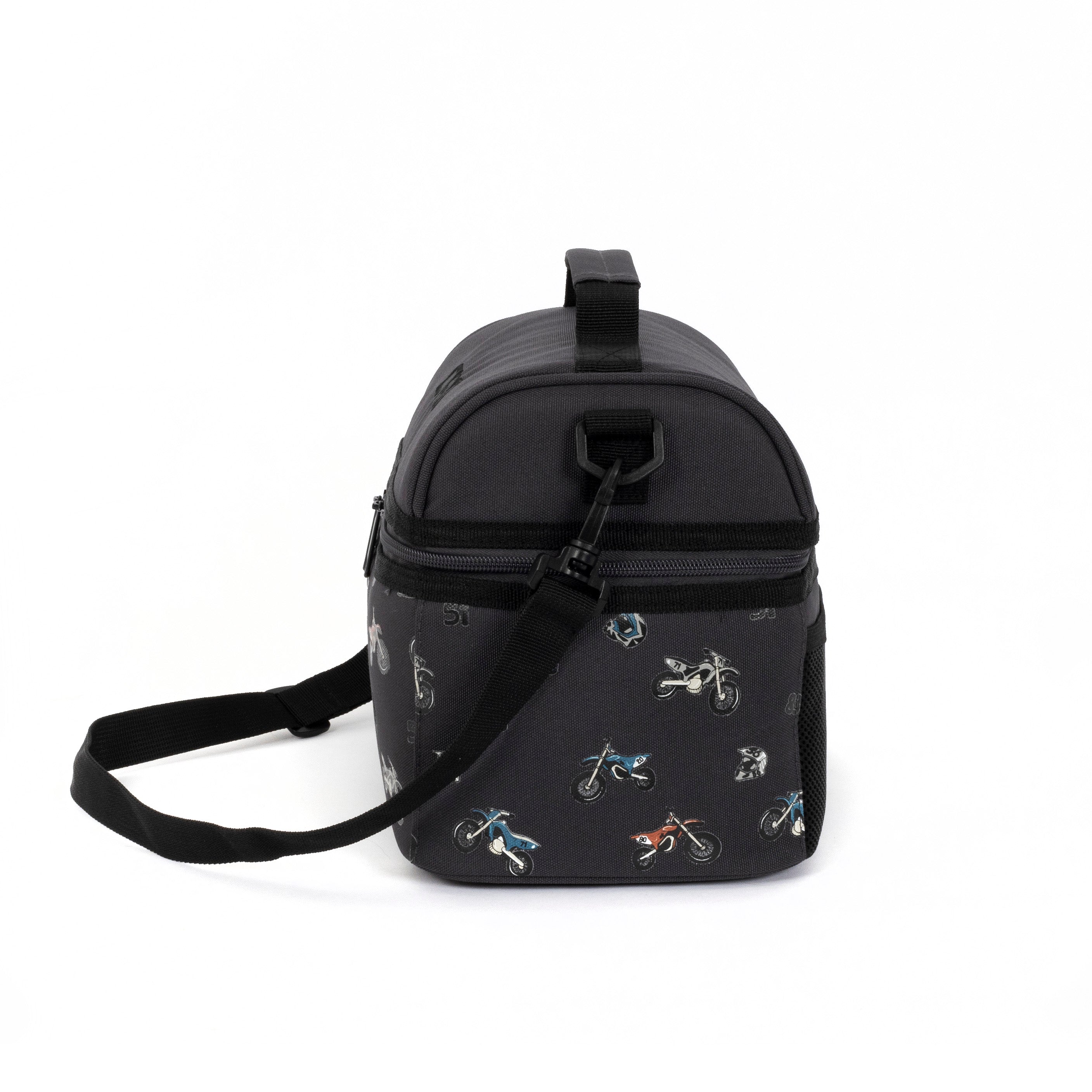 Yellow Shoes | Accessories-Boys-School Items-Lunch Bag | ORO | BOÎTE à LUNCH EN DÔME MOTO |