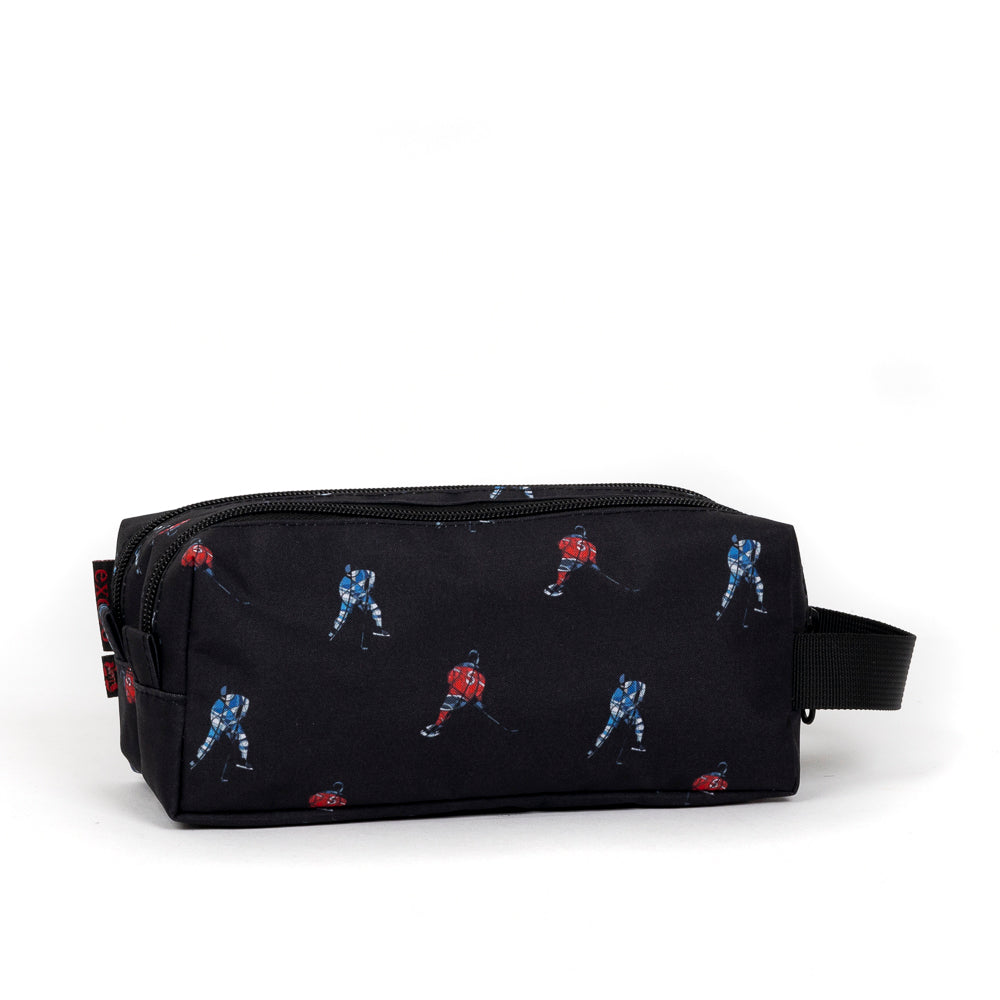 Yellow Shoes | Kids Pencil Cases | Accessories | EXECO | ÉTUI À CRAYON 2 COMPARTIMENTS REQUIN | 119679-01