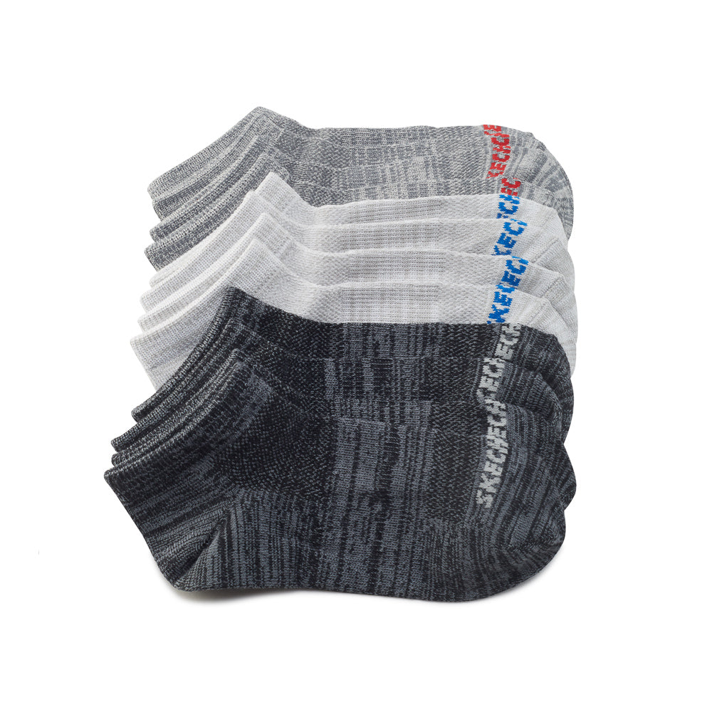 Yellow Shoes | Kids Socks | Accessories | SKECHERS | 6 paires de bas (taille 7-8.5) | 119806-05-SKECHERS_6_paires_de_bas_pour_enfants_-01-SKECHERS | 6 pairs of socks (size 7-8.5)-Kids Socks | Accessories-Skechers-Yellow Shoes