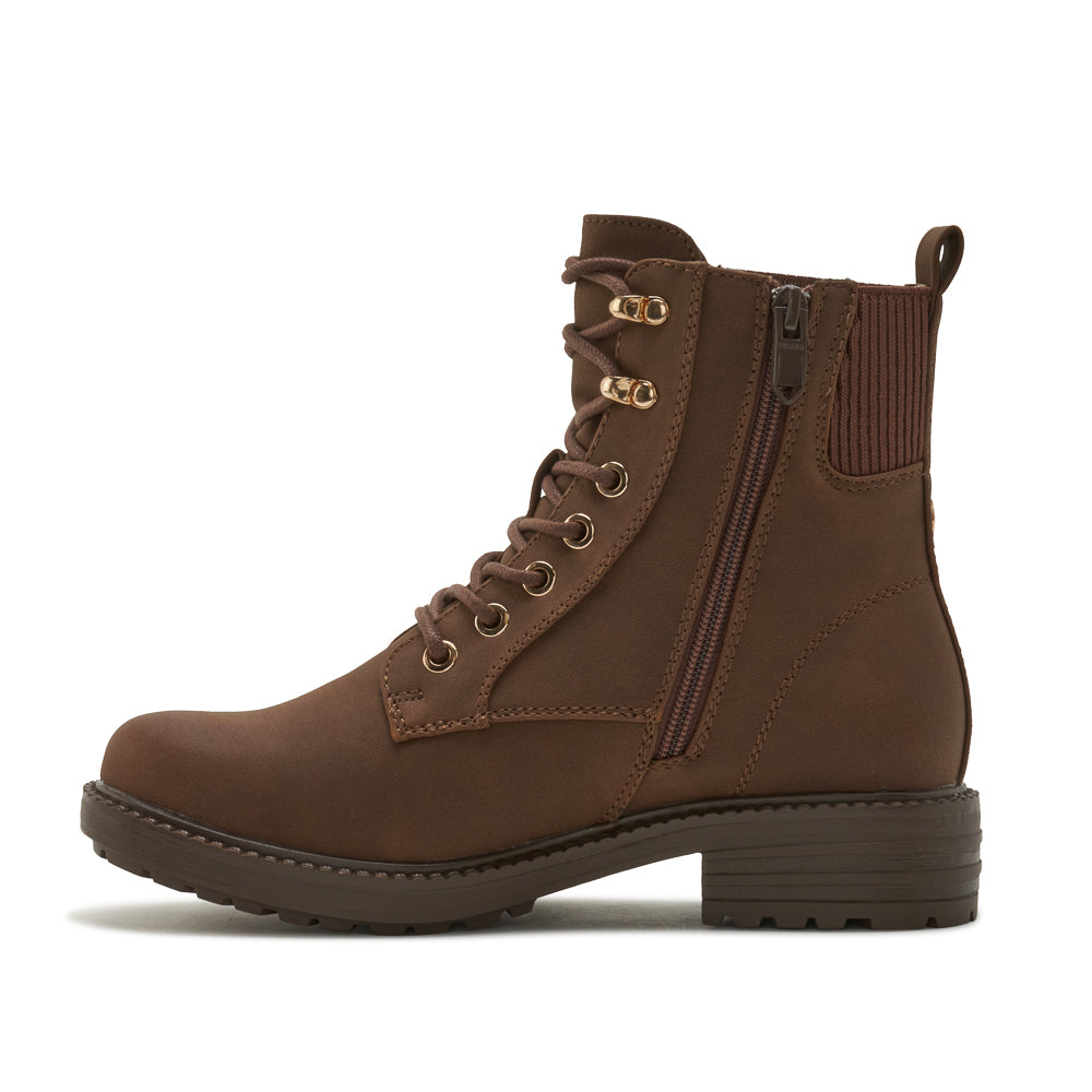 Yellow Shoes | Womens-Light Boots-Casual-Low Shaft & Low Heel | PARFAITE |