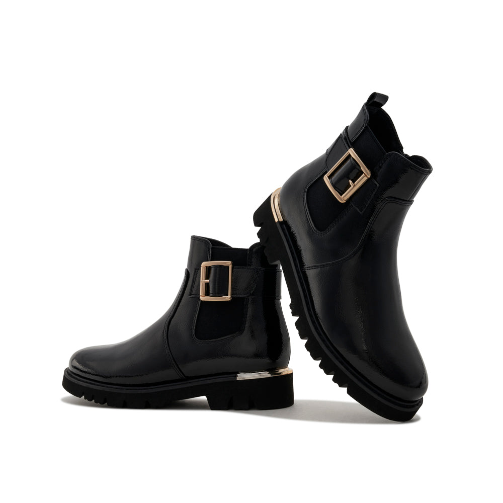 Yellow Shoes | Womens-Light Boots-Casual-Low Shaft & Low Heel | LADY |