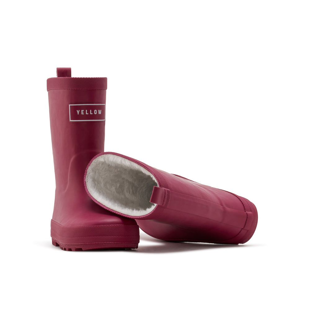 Yellow Shoes | Toddler-Girl-Rainwear-Lined Boot-Lined Boot | BERRY |