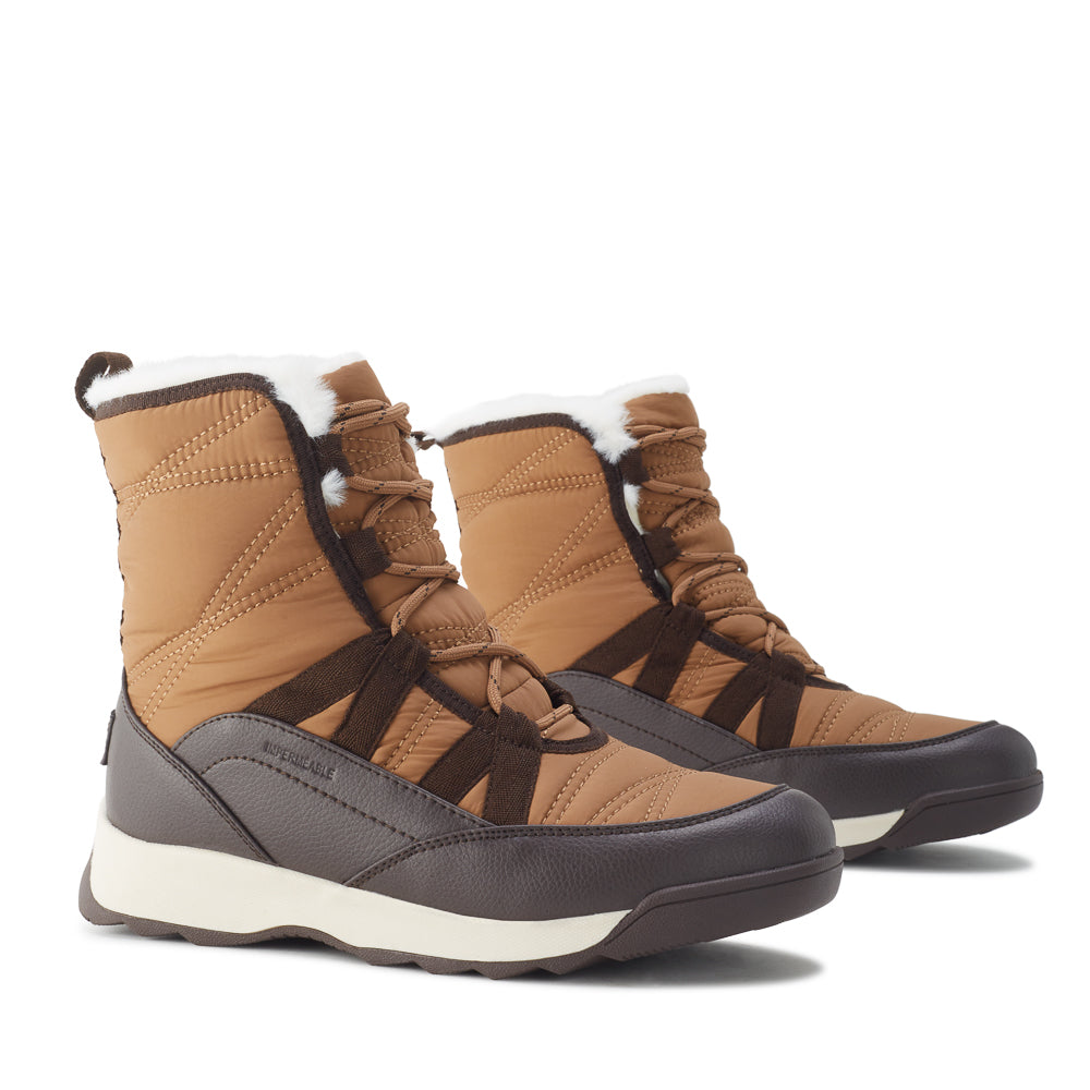 119984-10-BANF-02-BANF-Women's Winter Boots-Yellow-Yellow Shoes