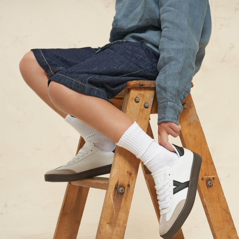 Yellow Shoes | Junior Kids Athletic Shoes | 1993 SNEAKER JR | 120081-70-1993SNEAKERJR-07-1993 SNEAKER JR-Junior Kids Athletic Shoes-Yellow-Yellow Shoes