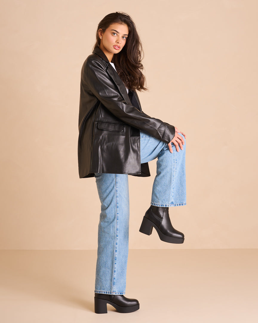 120599-01-NELLIE-06-NELLIE-Women's Fashion Light Boots-Yellow Shoes-Yellow Shoes