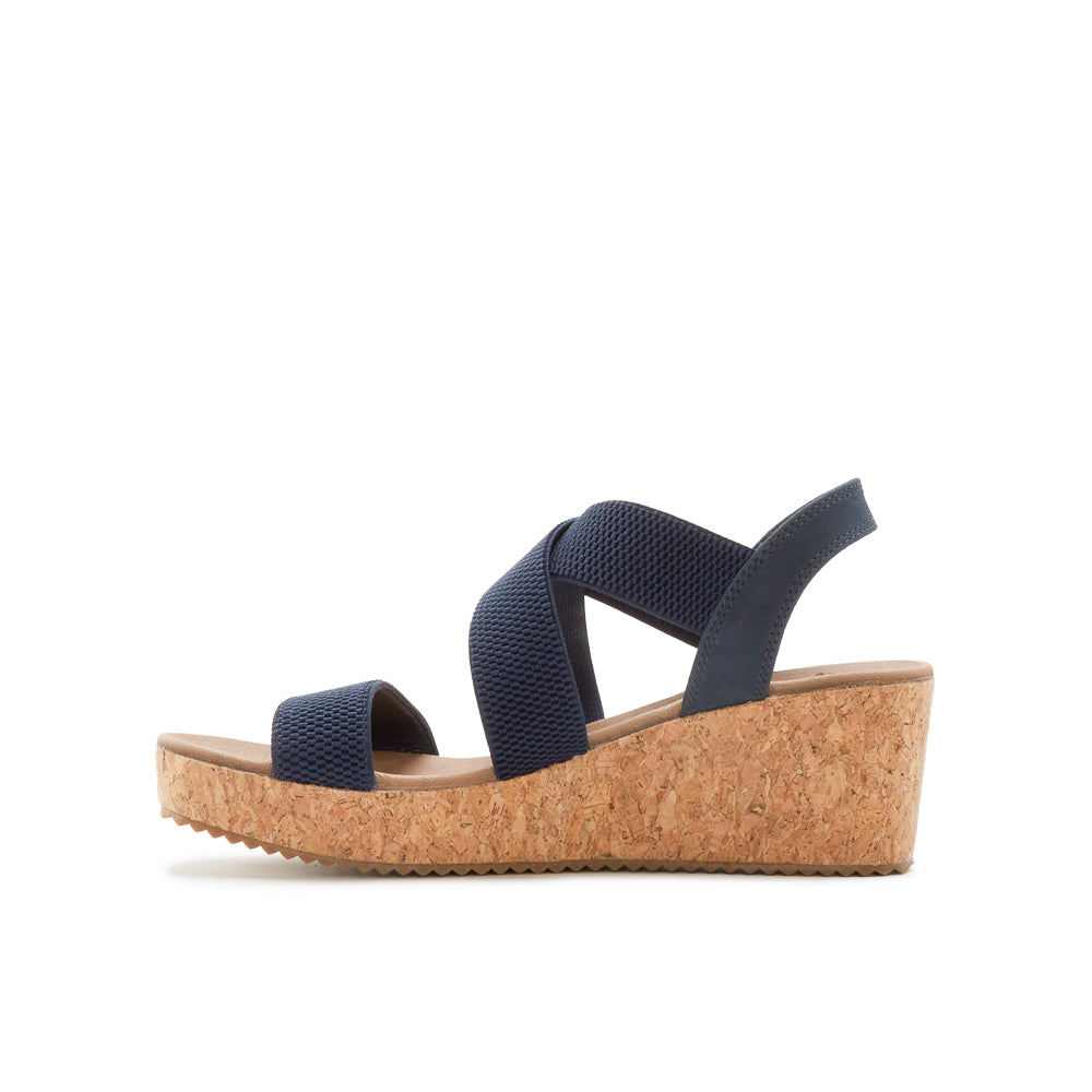Yellow Shoes | Womens-Sandals-Casual-Med Wedge/Ankle strap | TROPICAL |