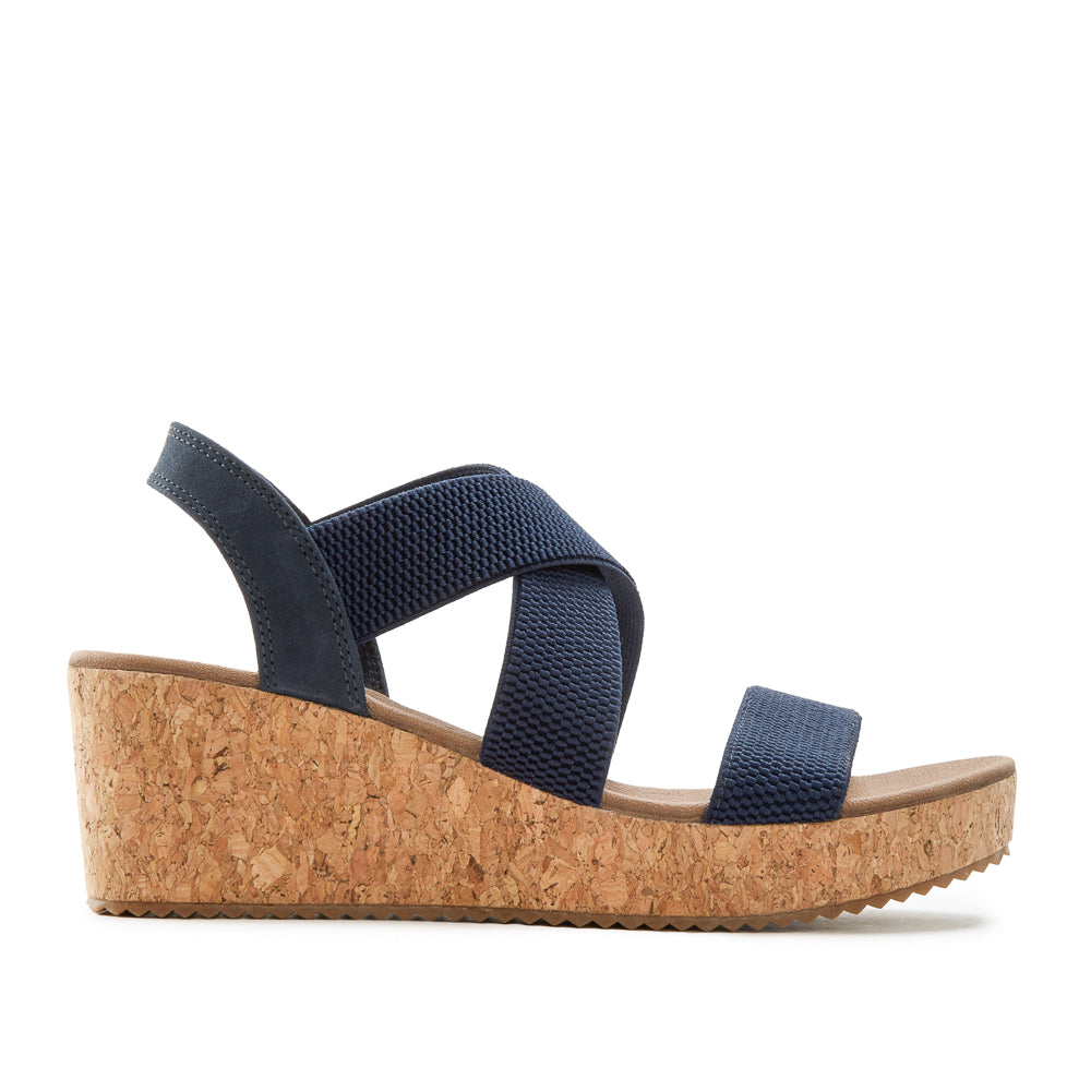 Yellow Shoes | Womens-Sandals-Casual-Med Wedge/Ankle strap | TROPICAL |