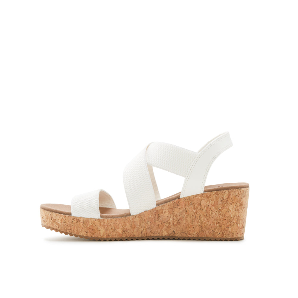 Yellow Shoes | Womens-Sandals-Casual-Med Wedge/Ankle strap | TROPICAL |