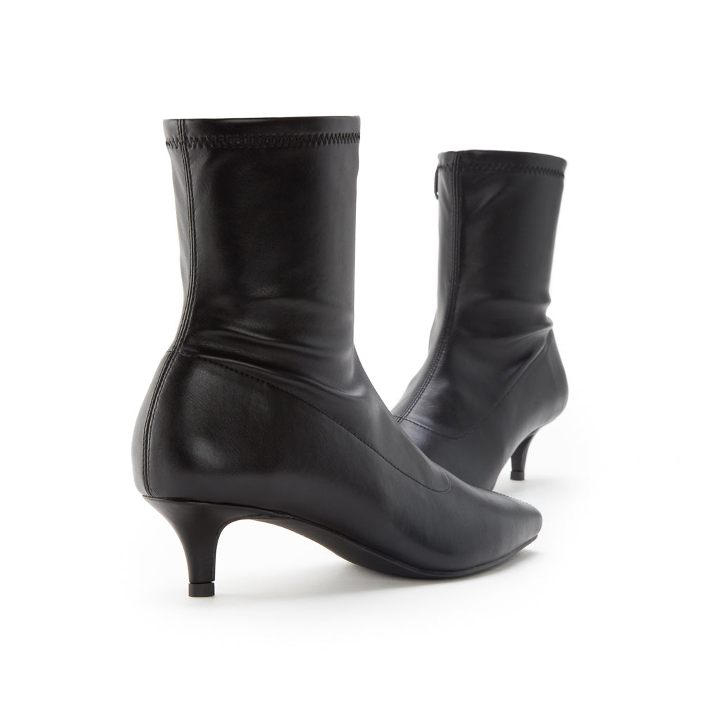 Yellow Shoes | Womens-Light Boots-Dress-Med Shaft & Low Heel | NOBLESSE |