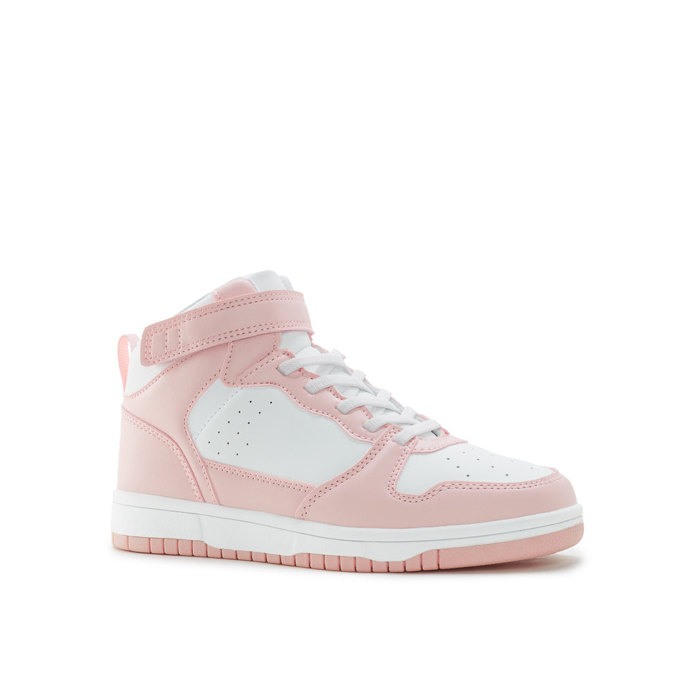 Yellow Shoes | Junior Kids Athletic Shoes | URBAINE JR VELCRO MID | 120735-90-URBAINEJRVELCROMID-03-URBAINE JR VELCRO MID-Junior Kids Athletic Shoes-Yellow Shoes-Yellow Shoes