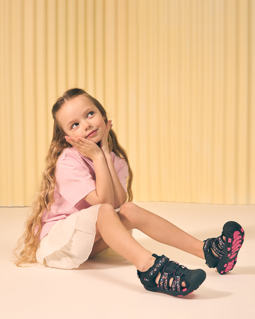 Yellow Shoes | Toddler Kids Sandals | LILA TDLR | 120769-04-LILATDLR-06-LILA TDLR-Toddler Kids Sandals-Yellow Shoes-Yellow Shoes