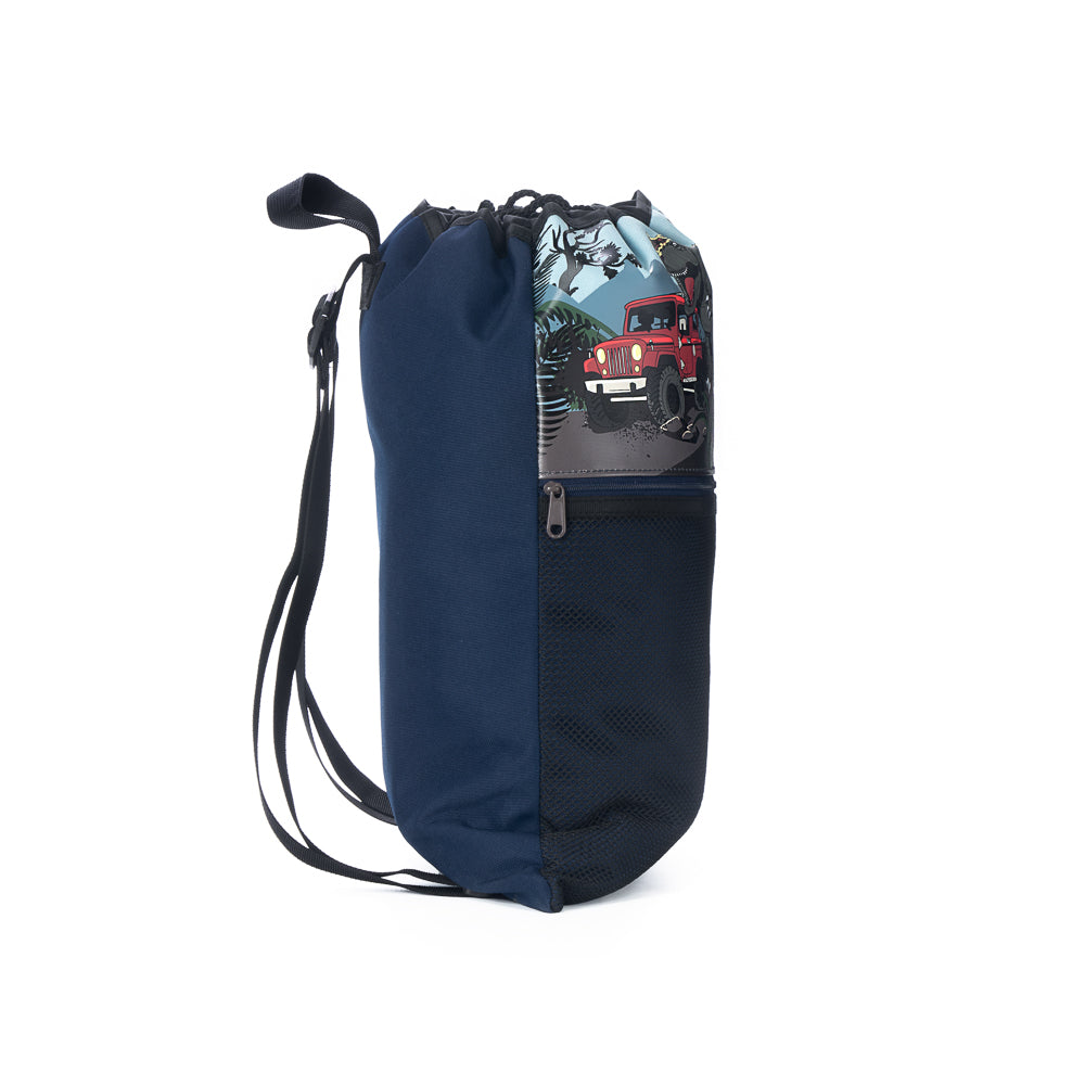 Yellow Shoes | Kids Shoe Bags | Accessories | LOUIS GARNEAU | SAC FOURRE-TOUT DINO | 120947-43-LG_DINO_SAC_FOURRE_TOUT-02-LOUIS GARNEAU | DINO SHOE BAG-Kids Shoe Bags | Accessories-Yellow Shoes-Yellow Shoes