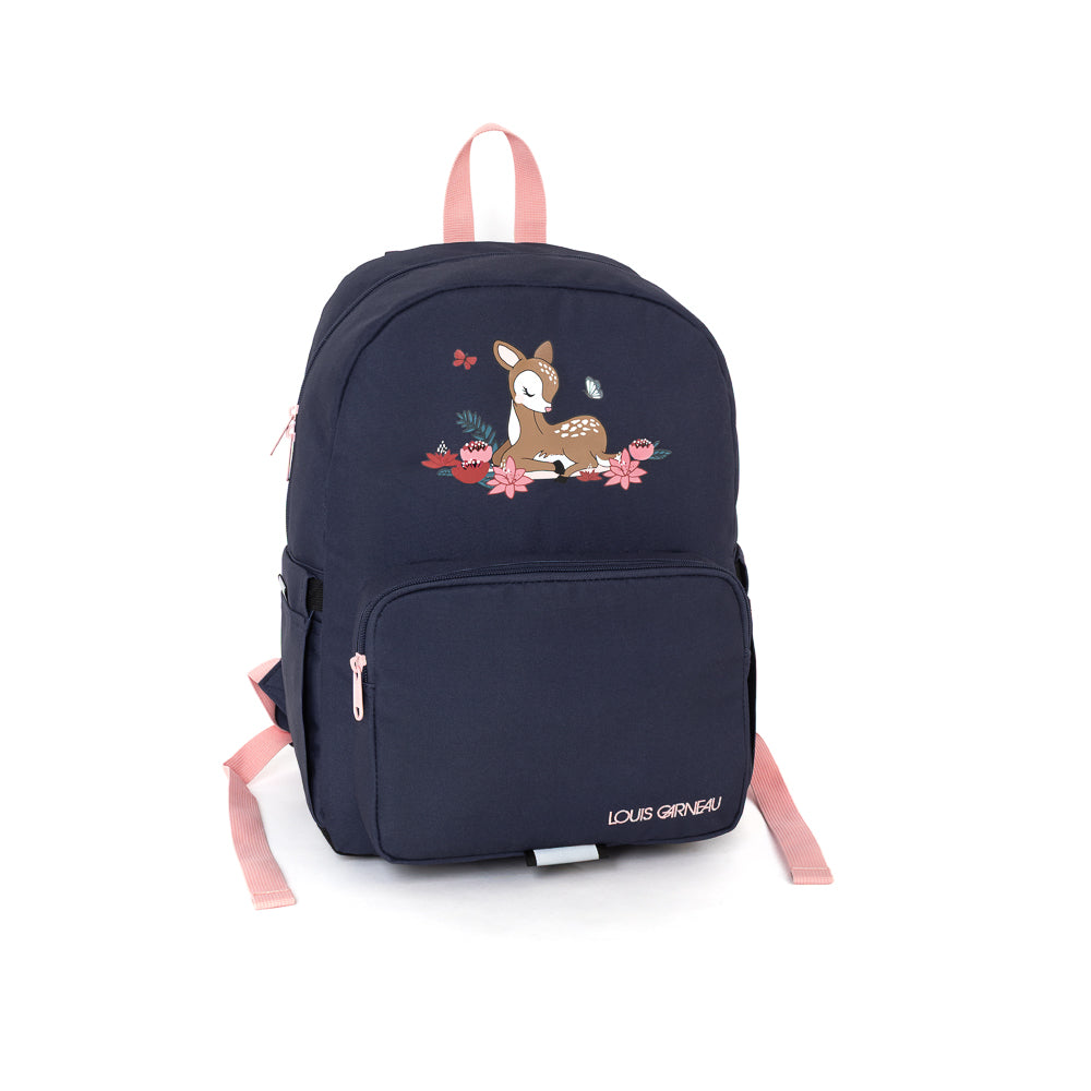 Yellow Shoes | Kids Backpacks | Accessories | LOUIS GARNEAU | SAC À DOS À 2 POCHETTES BAMBI | 120977-43