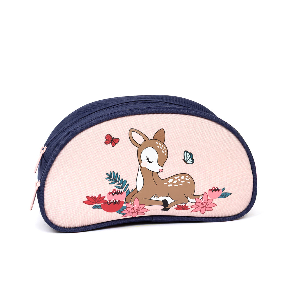 Yellow Shoes | Kids Pencil Cases | Accessories | LOUIS GARNEAU I ETUI A CRAYONS DEMI-LUNE BAMBI | 120979-43