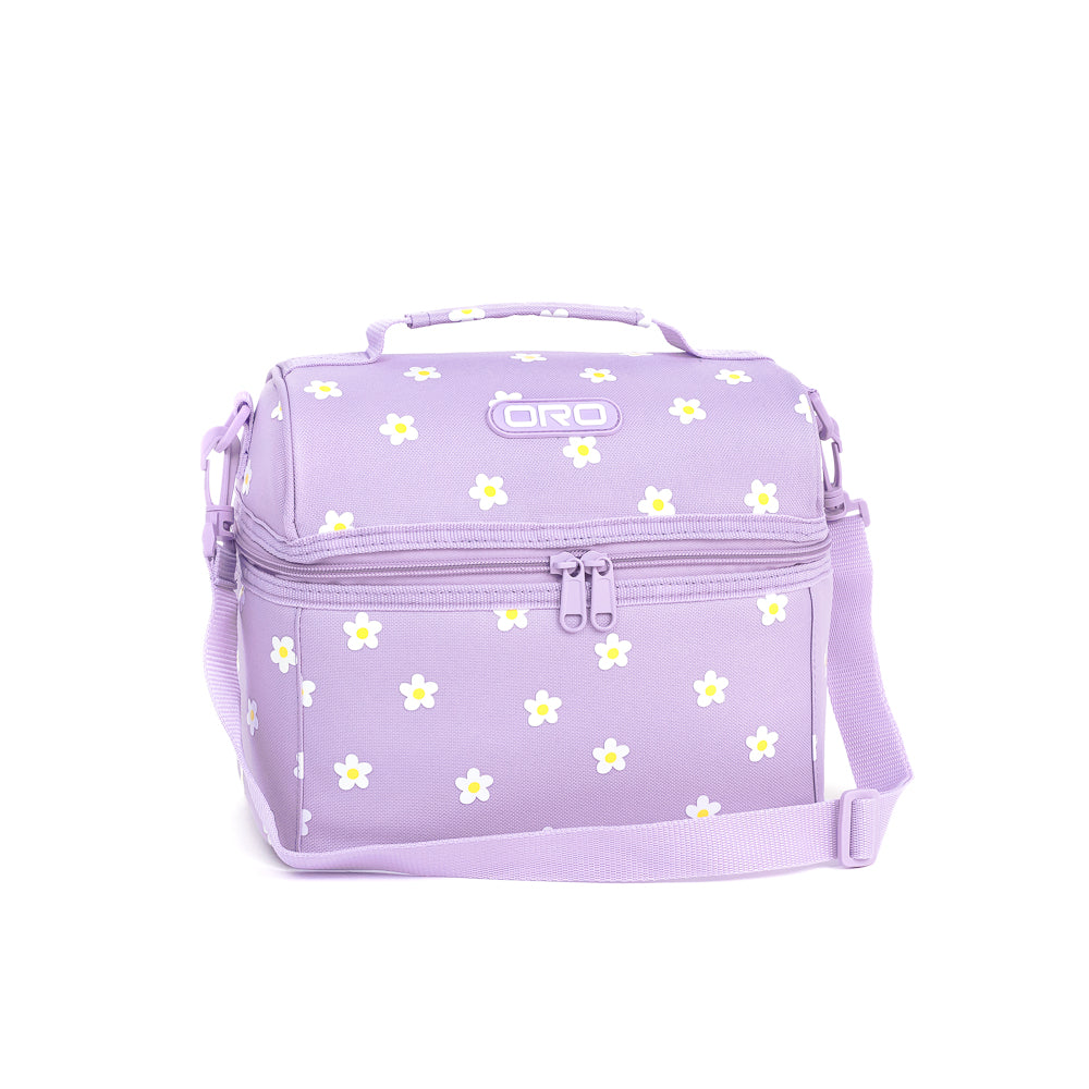 Yellow Shoes | Kids Lunch Bags | Accessories | ORO | BOÎTE à LUNCH EN DÔME MARGUERITE | 120997-51-ORO_MARGUERITE_BOITE_A_LUNCH-01-Oro Daisy Back-to-School Bundle-Kids Backpacks | Accessories-Yellow Shoes-Yellow Shoes