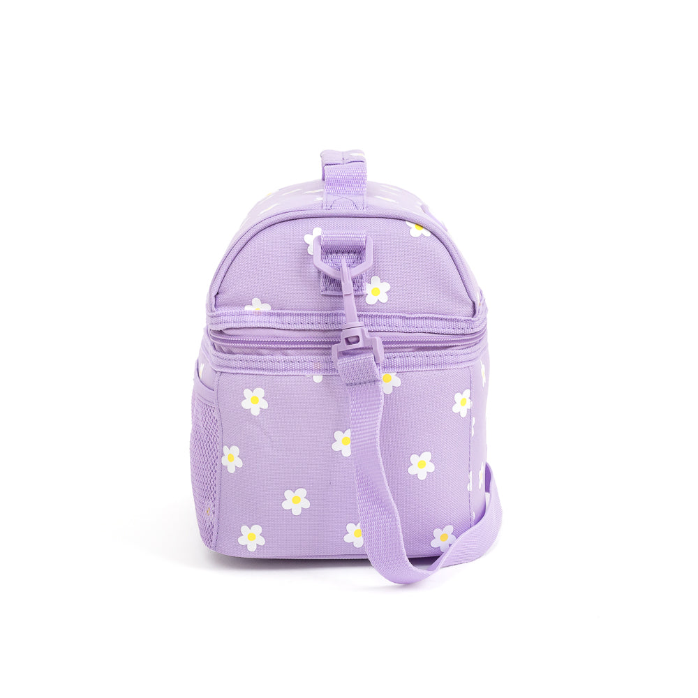 Yellow Shoes | Kids Lunch Bags | Accessories | ORO | BOÎTE à LUNCH EN DÔME MARGUERITE | 120997-51-ORO_MARGUERITE_BOITE_A_LUNCH-02-ORO | DAISY DOME LUNCH BAG-Kids Lunch Bags | Accessories-Yellow Shoes-Yellow Shoes