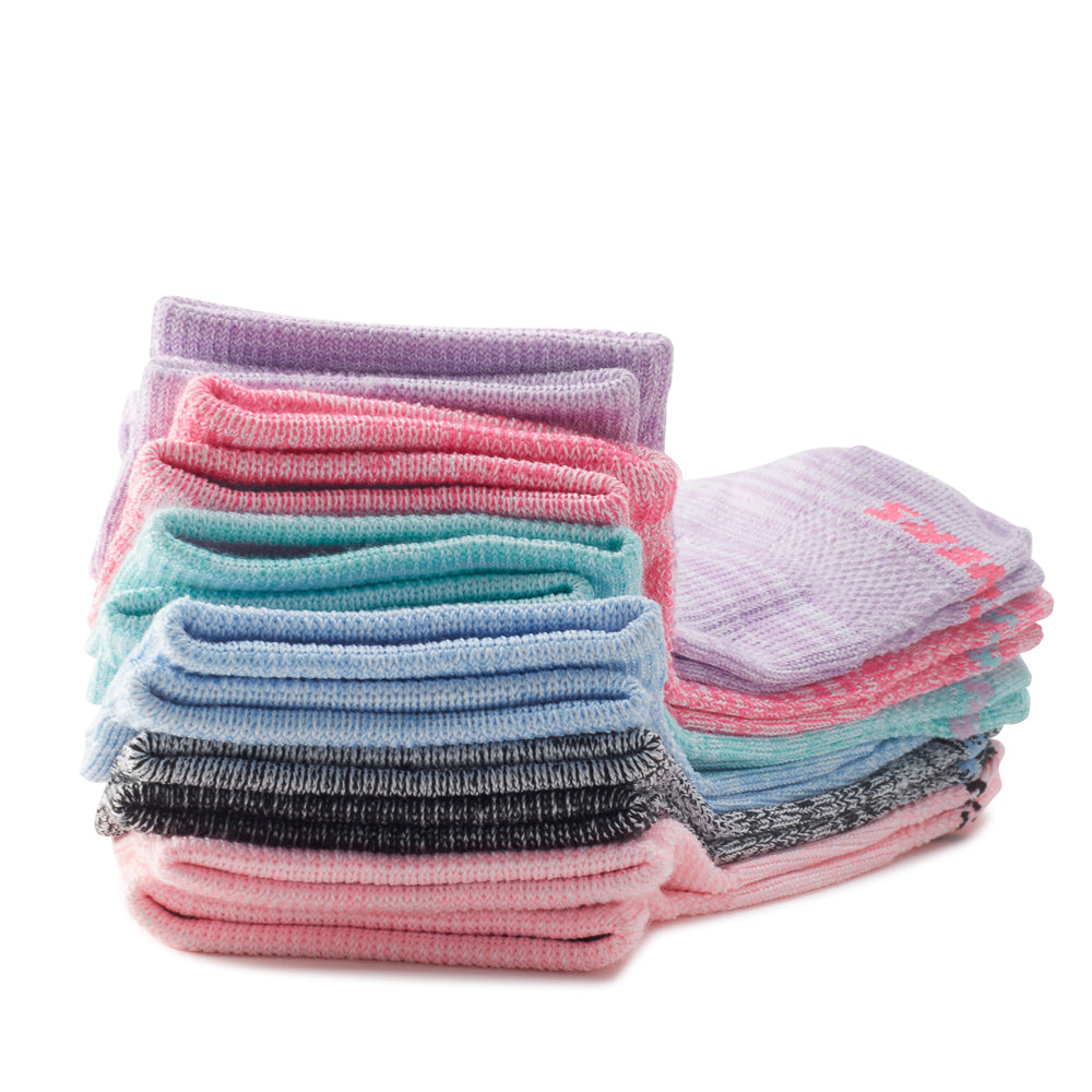 Yellow Shoes | Kids Socks | Accessories | SKETCHERS | 3 paires de bas (tailles 7-8.5) | 121026-71-SKETCHERSSOCKSKIDS-02-SKETCHERS | 3 pairs of socks (size 7-8.5)-Kids Socks | Accessories-Yellow Shoes-Yellow Shoes