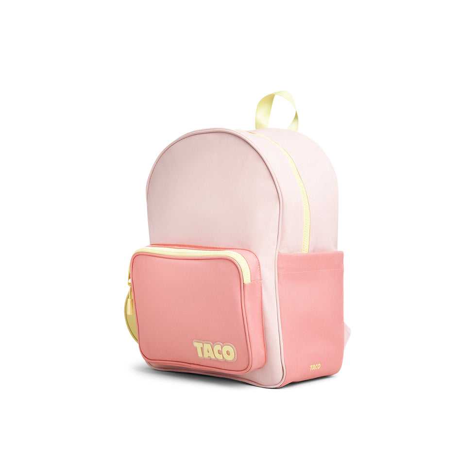 Yellow Shoes | Kids Backpacks | Accessories | Ensemble de la rentrée Taco Rose | 121144-90-SYDNEYROSEBACKPACK-02-Taco Pink Back-to-School Bundle-Kids Backpacks | Accessories-Yellow Shoes-Yellow Shoes