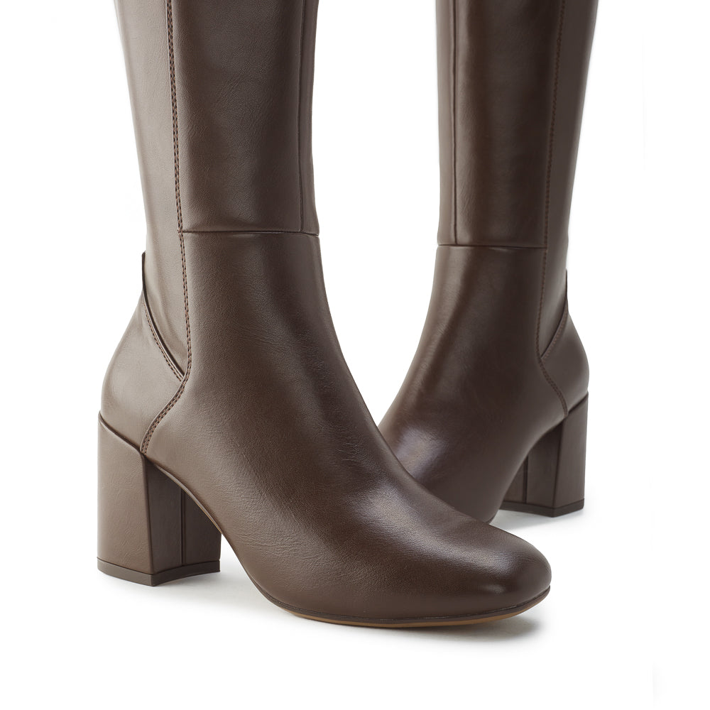 121176-10-JUDITH_HAUTE-06-JUDITH HAUTE-Women's Fashion Light Boots-Yellow Shoes-Yellow Shoes