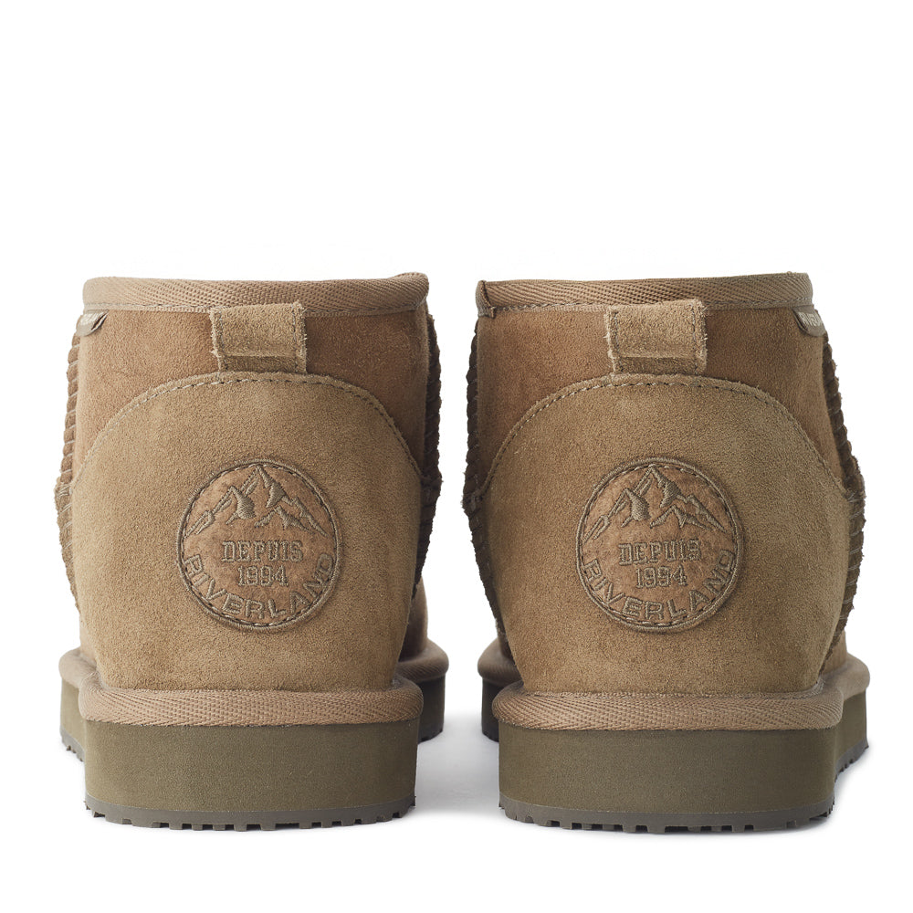 Yellow Shoes | Womens-Winter Boots-Casual-Low Shaft & Flat Heel | LEGEND H2O - RIVERLAND |