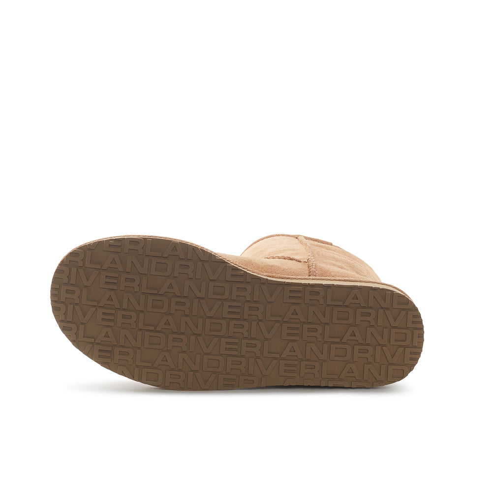 Yellow Shoes | Womens-Winter Boots-Casual-Med Shaft & Flat Heel | SOUVENIR H2O - RIVERLAND |