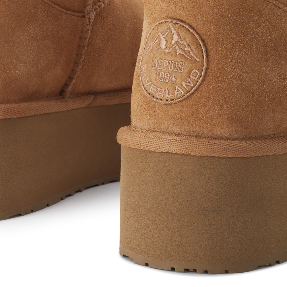 Yellow Shoes | Womens-Winter Boots-Casual-Low Shaft & Low Platform | EVOCATION H2O - RIVERLAND |