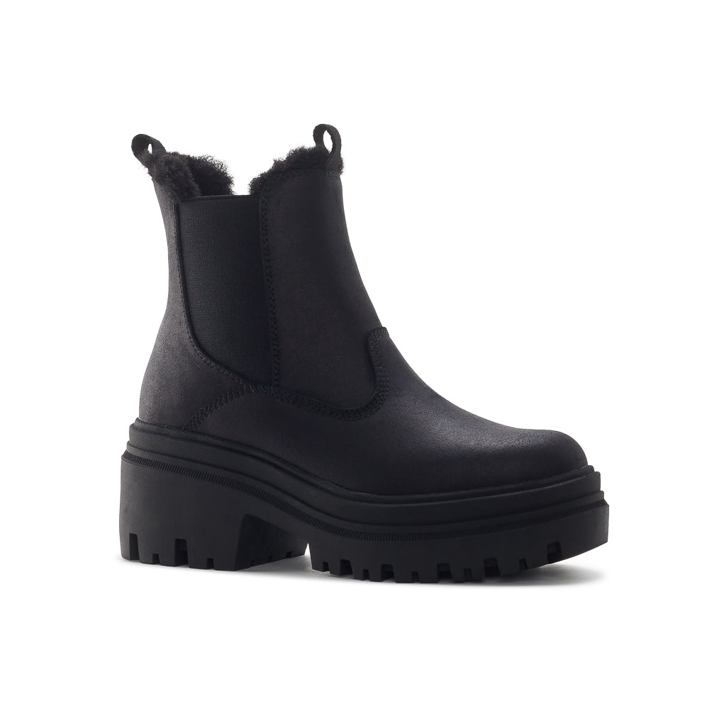 Yellow Shoes | Womens-Winter Boots-Casual-Med Shaft & Med Heel | LARGOT |
