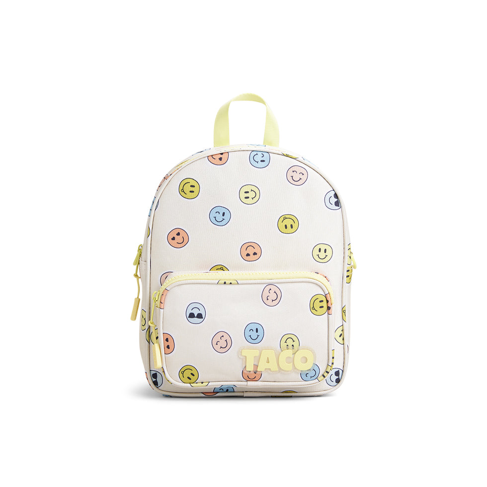 Yellow Shoes | Kids Lunch Bags | Accessories | TACO I BOÎTE À LUNCH ALEXIS SMILEY | 121250-21-ALEXISSMILEY-01-Taco Smiley Print Back-to-School Bundle-Kids Backpacks | Accessories-Yellow Shoes-Yellow Shoes