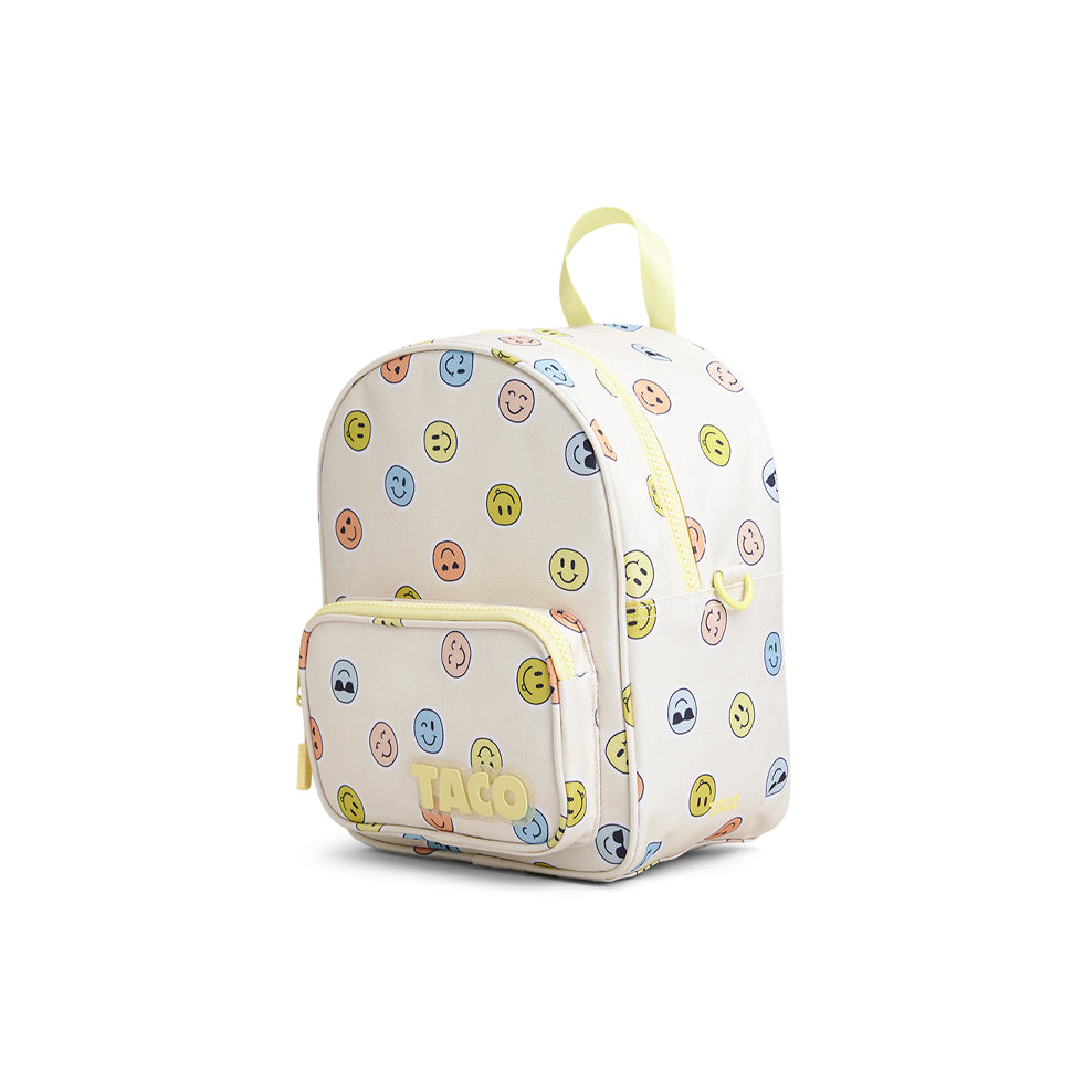 Yellow Shoes | Kids Lunch Bags | Accessories | TACO I BOÎTE À LUNCH ALEXIS SMILEY | 121250-21-ALEXISSMILEY-02-Taco Smiley Print Back-to-School Bundle-Kids Backpacks | Accessories-Yellow Shoes-Yellow Shoes