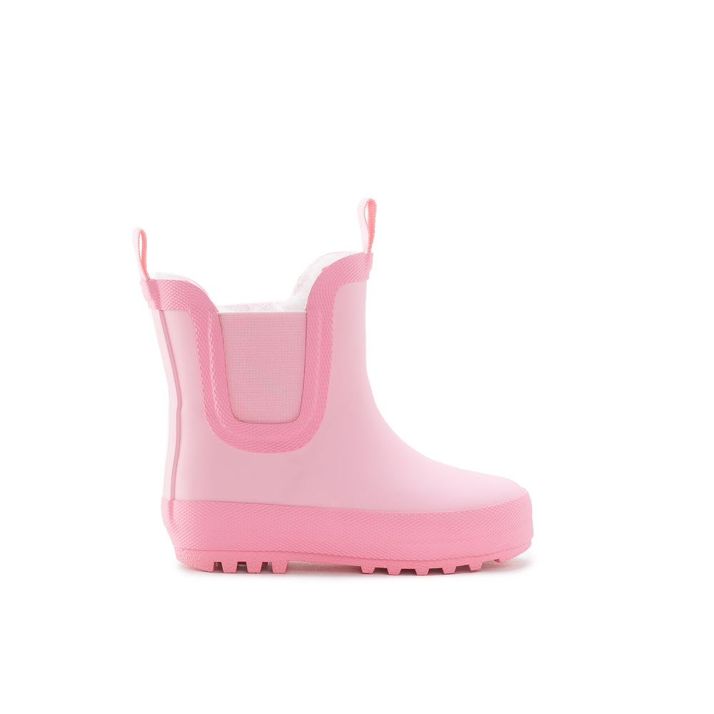Yellow Shoes | Baby-Rainwear-Girls-Lined Boot | BULLE-F |