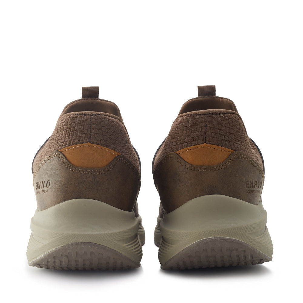 121290-10-ENFILO_ACTIF-02-ENFILO ACTIF-Men's Athletic Shoes-Yellow Shoes-Yellow Shoes