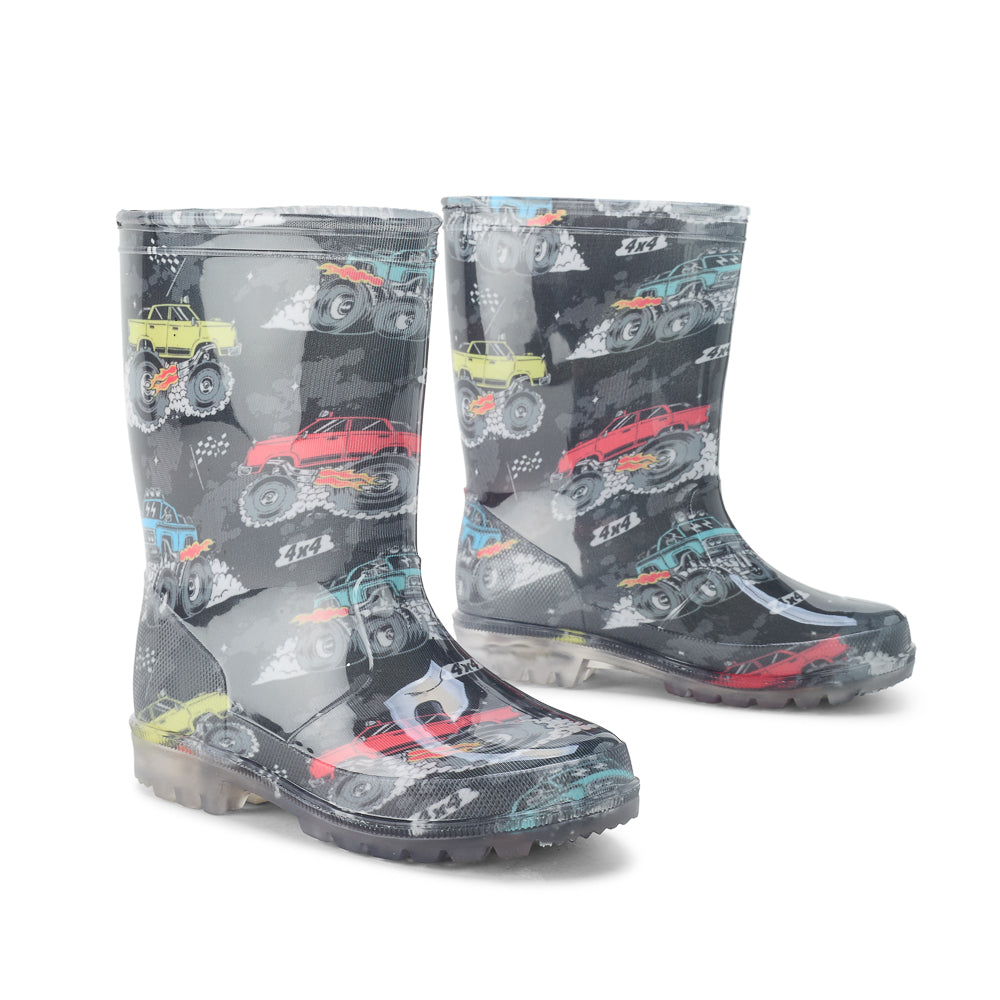 Yellow Shoes | Bottes de pluie et vêtements de pluie pour enfants | MOTEUR | 121918-04-MOTEUR-02-MOTEUR-Junior Kids Rain Boots and Rainwear-Yellow-Yellow Shoes