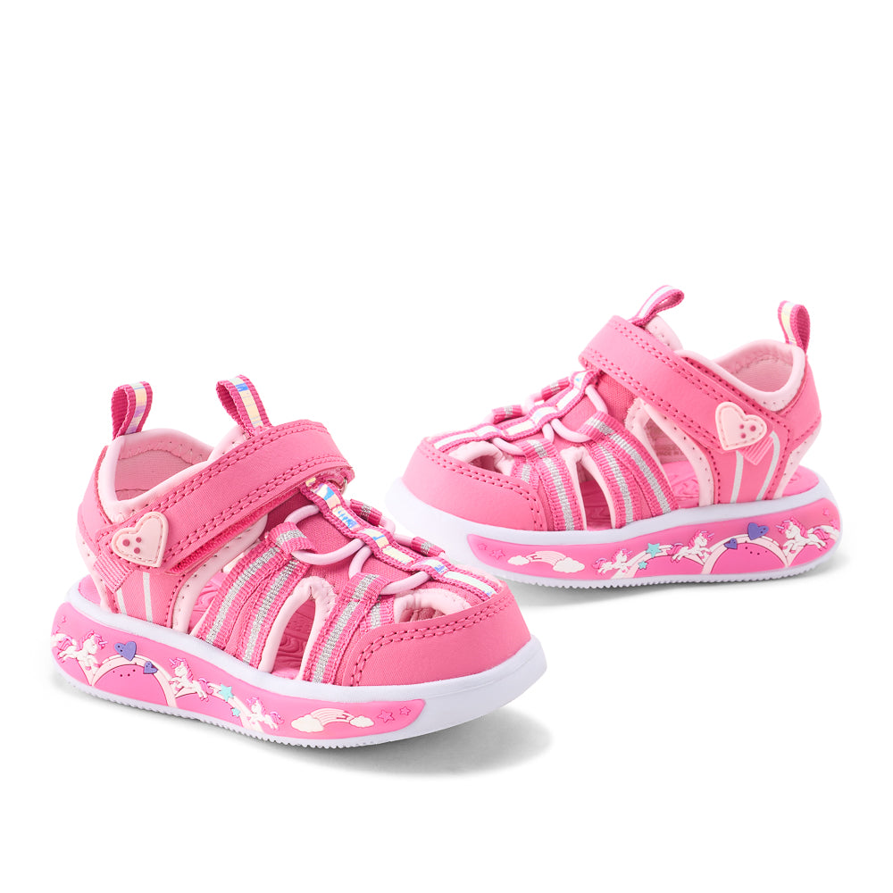 Yellow Shoes | Sandales pour bébé | LUNICORN MINI | 122166-68-LUNICORN_MINI-02-LUNICORN MINI-Baby Sandals-Yellow-Yellow Shoes