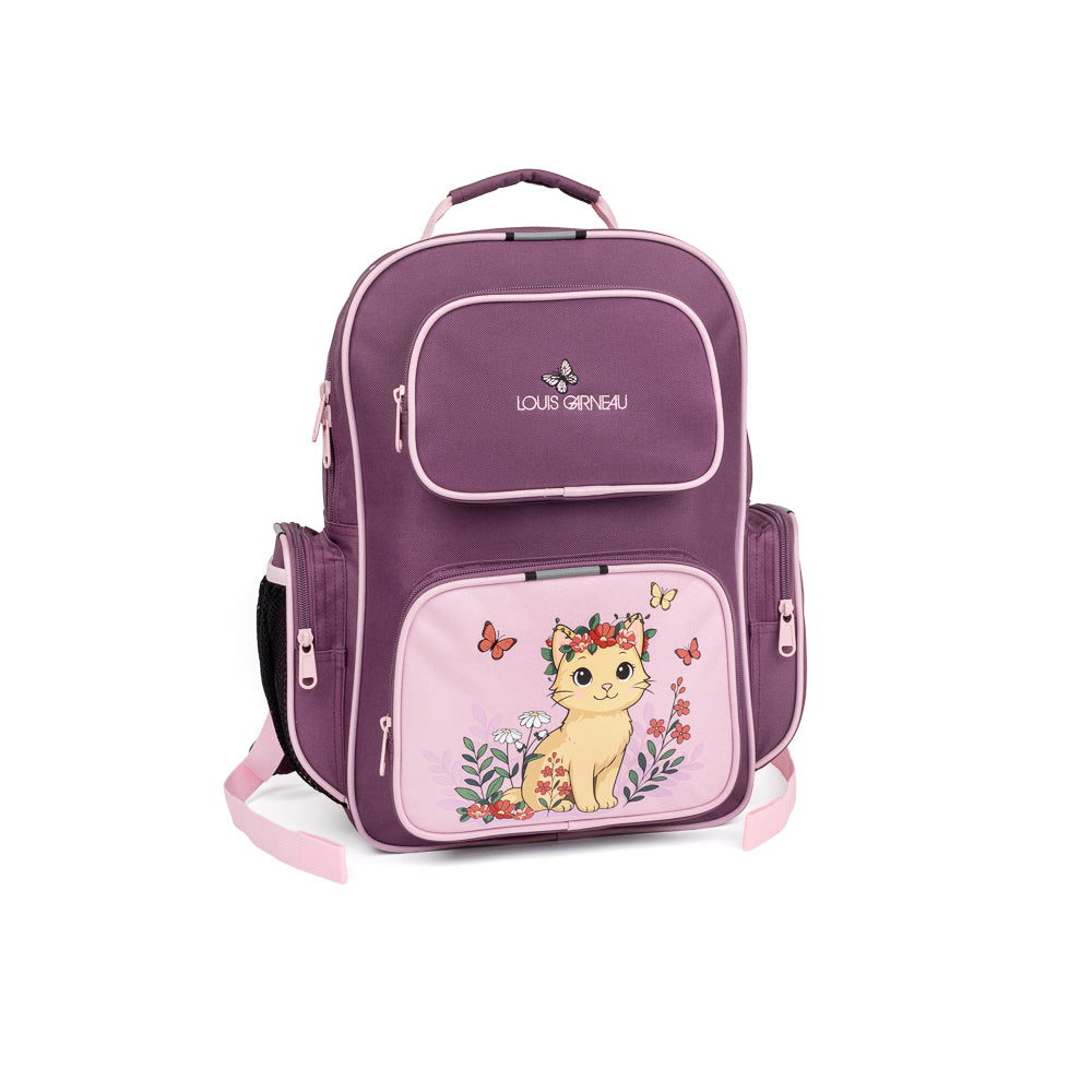 122291-65-LG_CHAT_SAC_A_DOS_A_4_POCHETTES-01-8858700033-LOUIS GARNEAU | CAT 4-POCKET BACKPACK-Kids Backpacks | Accessories-LOUIS GARNEAU-Yellow Shoes