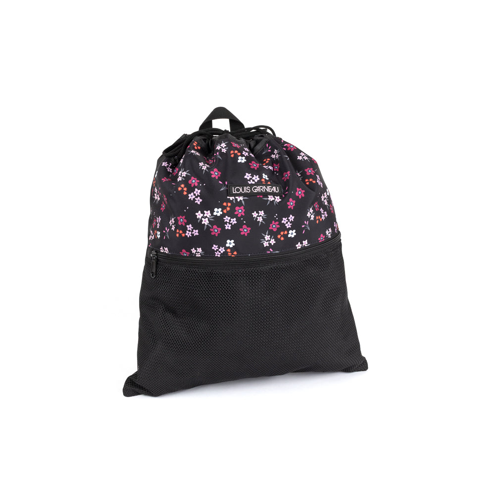 Yellow Shoes | Kids Shoe Bags | Accessories | LOUIS GARNEAU | SAC FOURRE-TOUT FLEURS | 122304-98-LGFLORALSACFOURRETOUT-01-8858000033-LOUIS GARNEAU | FLOWER SHOE BAG-Kids Shoe Bags | Accessories-LOUIS GARNEAU-Yellow Shoes
