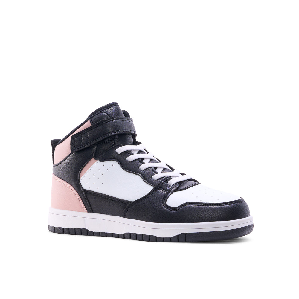 Yellow Shoes | Junior Kids Athletic Shoes | URBAINE JR F MID LUXE | 122473-57-URBAINE_JR_F_MID_LUXE-03-URBAINE JR F MID LUXE-Junior Kids Athletic Shoes-Yellow-Yellow Shoes