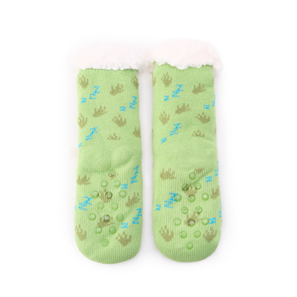 Yellow Shoes | Kids Socks | Accessories | BAS ANTI DÉRAPANT DINO | 122593-60-BAS_ANTI_DEAPANT_DINO-02.jpg