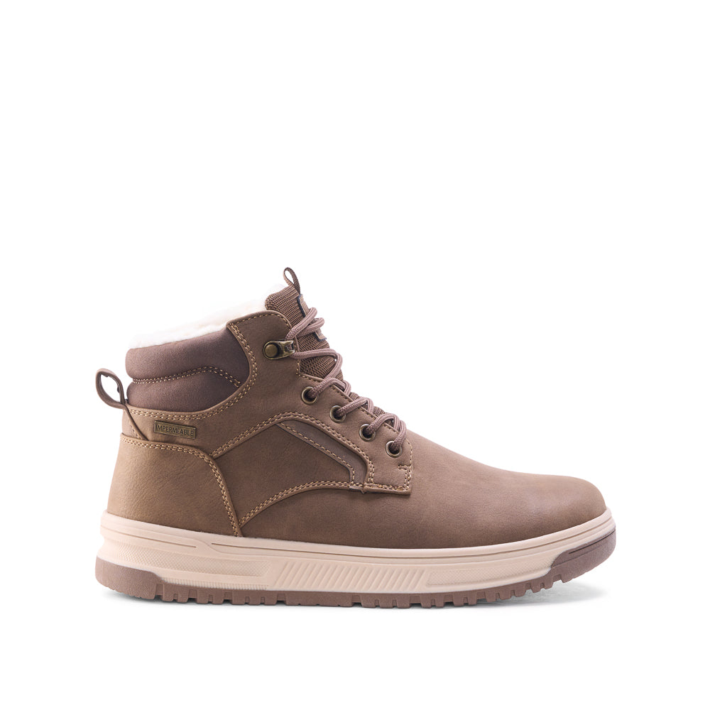 ATELIUM-Men's Winter Boots-Yellow-7-brown-Yellow Shoes