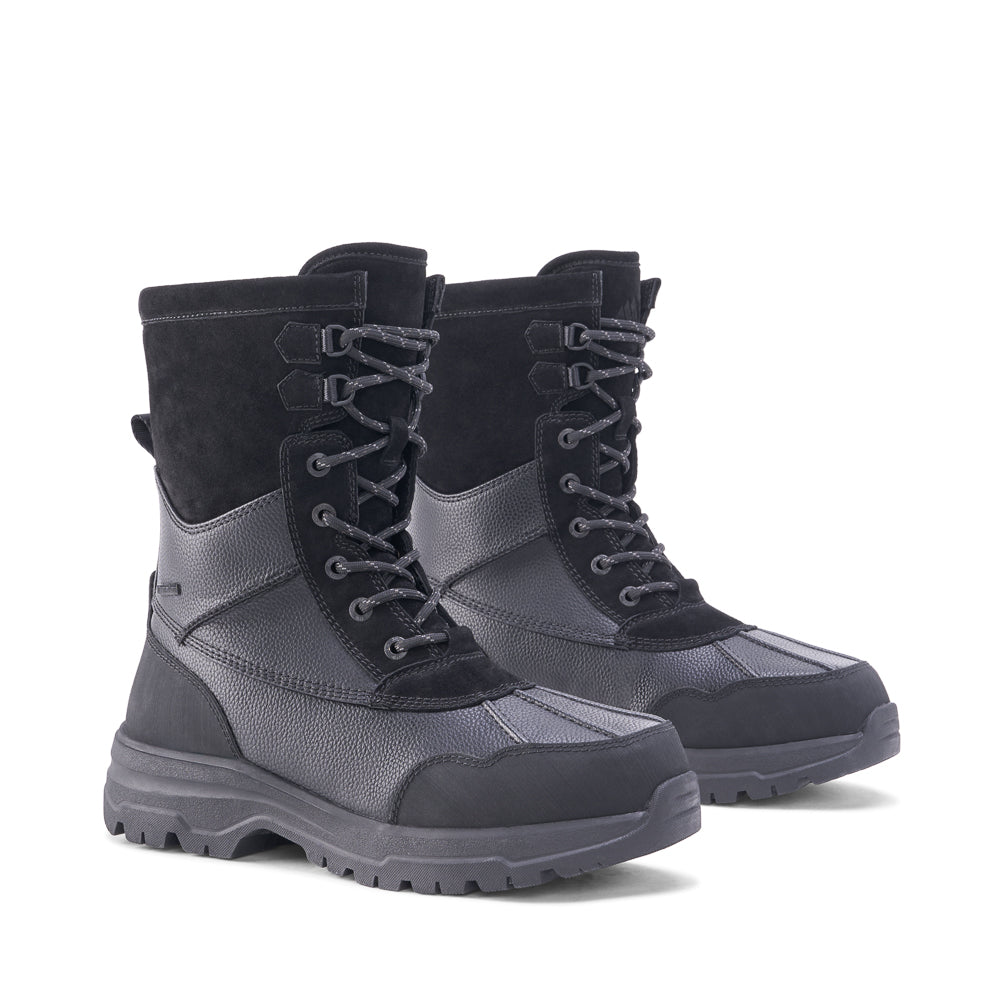 NORWAY M-Men's Winter Boots-Yellow-Yellow Shoes