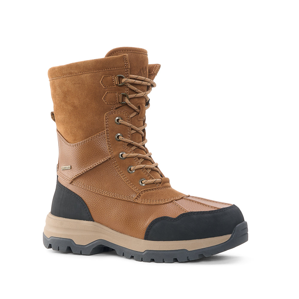 NORWAY M-Men's Winter Boots-Yellow-Yellow Shoes