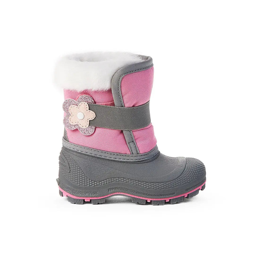 Yellow Shoes | Baby-Winter Boots-Girls-Felt Pack | Camelia | 105600-68-camelia_bc58b1b2-50f8-46fc-a6f2-5ea0e513faad-Camelia-Baby Girls Winter Boots-Snow Blast-Yellow Shoes