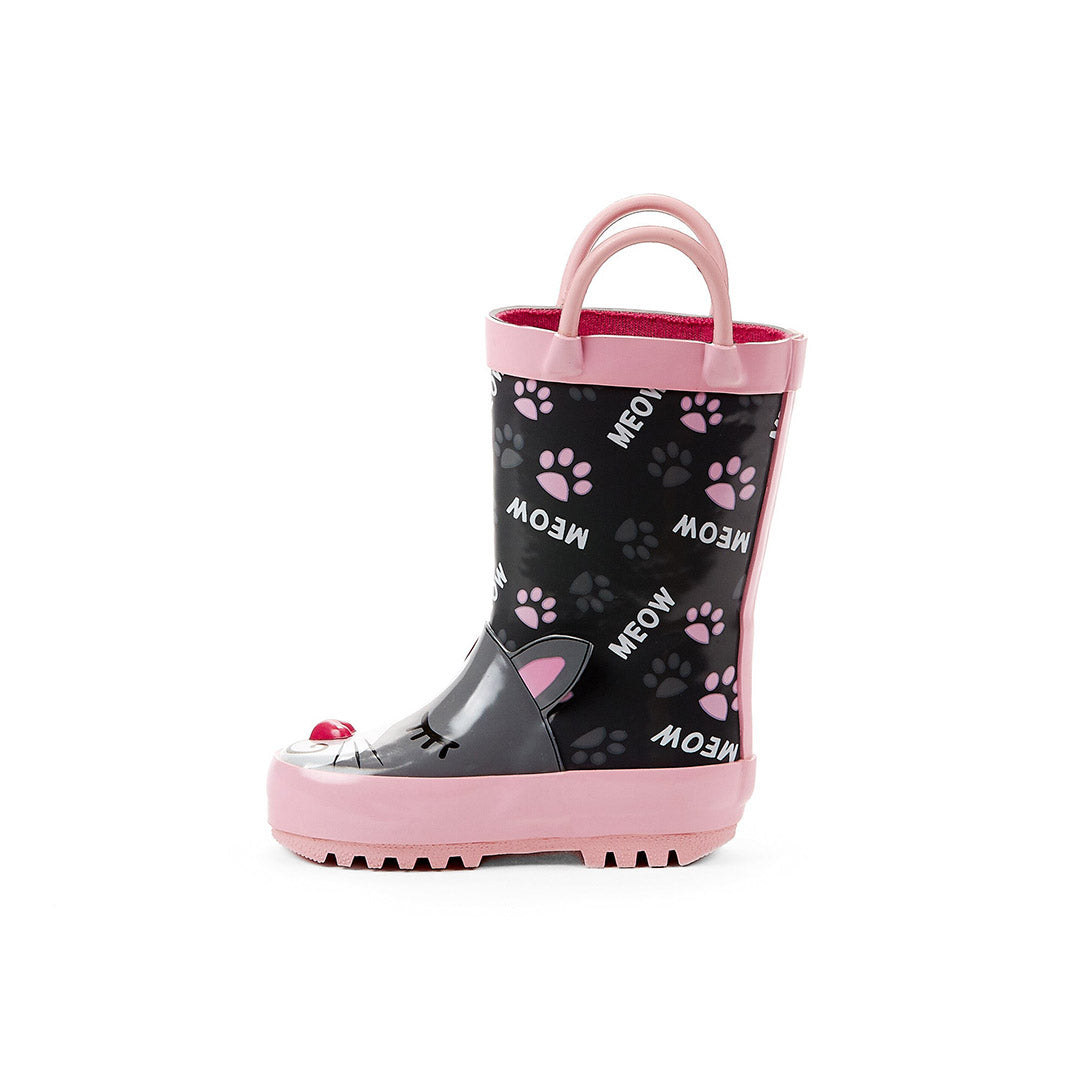 Yellow Shoes | Baby-Rainwear-Girls-Rain Boot | Meow | 106573-05-meow-3_2eda660b-3ece-4cc7-ad6b-41df4a0a28fd-Meow-Baby Rain boots and Rainwear-Miss Chelsee-Yellow Shoes