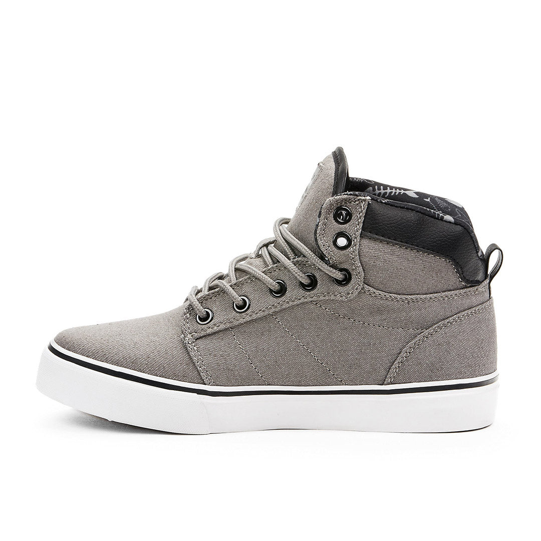 Yellow Shoes | Boys-Athletic-Skate-High Cut | Bones | 106761-05-bones-3-Bones-Junior Kids Athletic Shoes-Konkrete-Yellow Shoes
