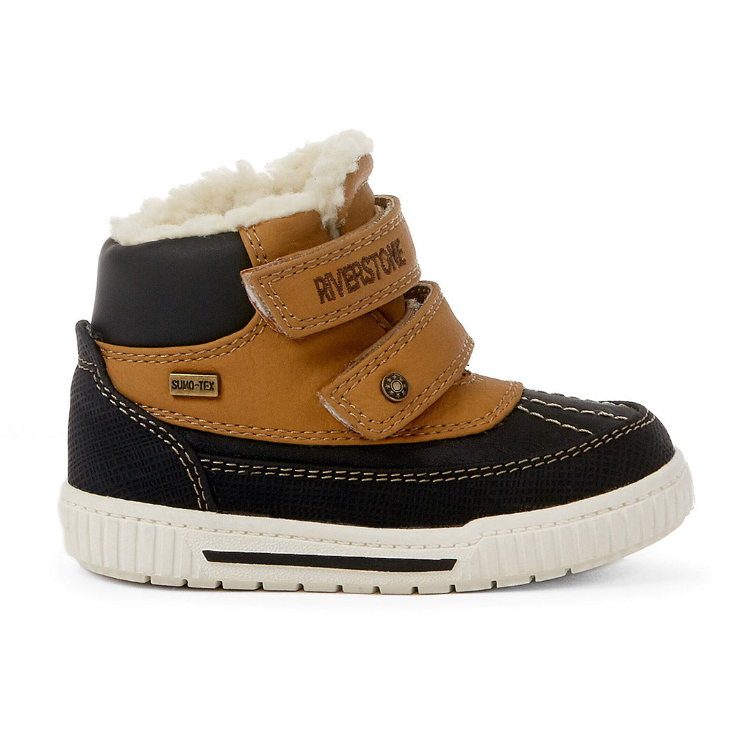 Yellow Shoes | Baby-Bootie-Boys-Laced | Janko | 107737-66-janko_2718caff-826f-4afd-b020-cee034160d80-1704100078-Janko-Baby Booties-Riverstone-Yellow Shoes